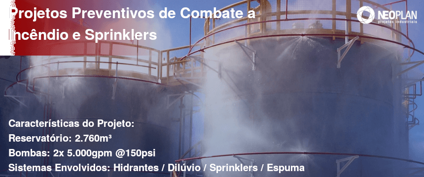 NEOplan - Projetos Preventivos de Combate a Inc&ecirc;ndio e Sprinklers