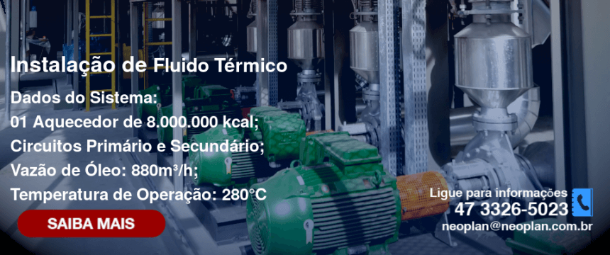 NEOplan - Instala&ccedil;&atilde;o de Flu&iacute;do T&eacute;rmico