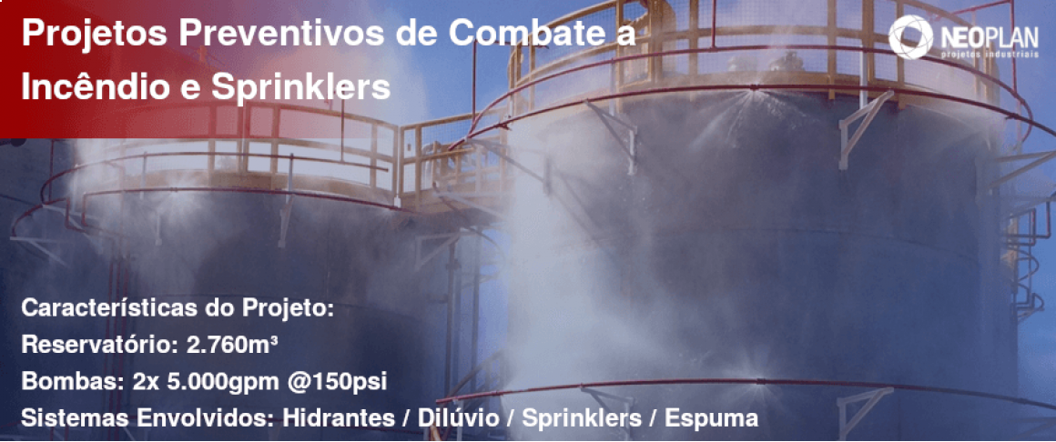 NEOplan - Projetos Preventivos de Combate a Inc&ecirc;ndio e Sprinklers