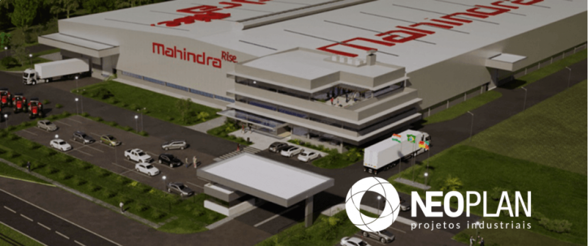 Nova unidade fabril da empresa Mahindra ter&aacute; investimento de R$ 100 milh&otilde;es e gera&ccedil;&atilde;o de cerca de 300 empregos. 