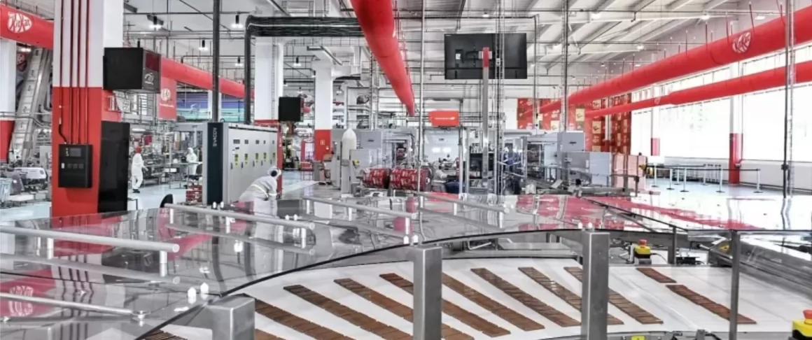 Nestlé inaugura nova linha de produção de KitKat em sua fábrica em Caçapava (SP)