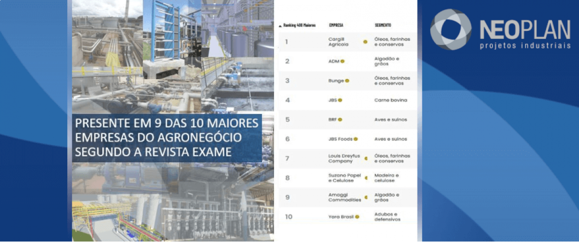 NEOplan - Presente em 9 das 10 Maiores Indústrias do Agronegócio